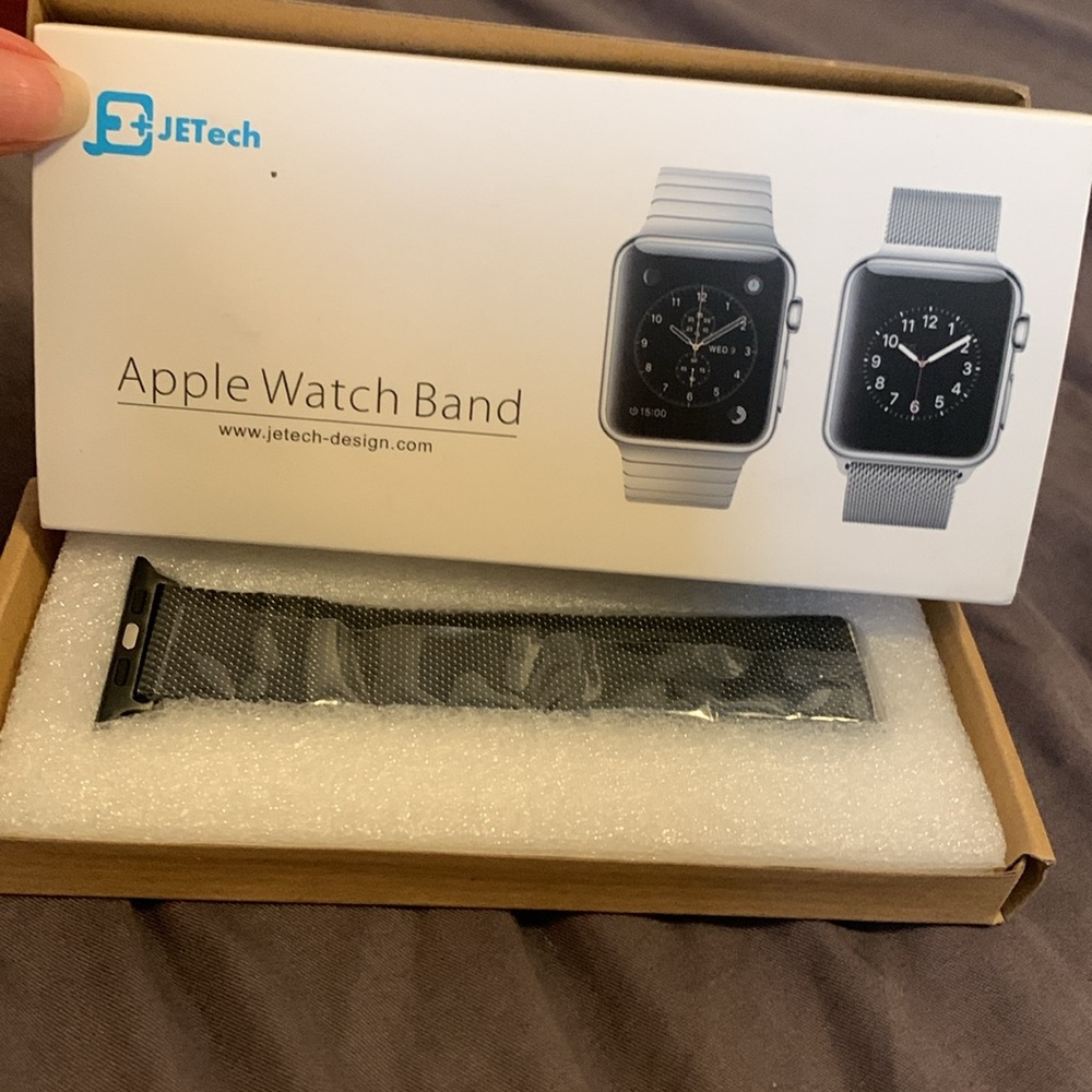 Apple Watch band. New. Black metal.